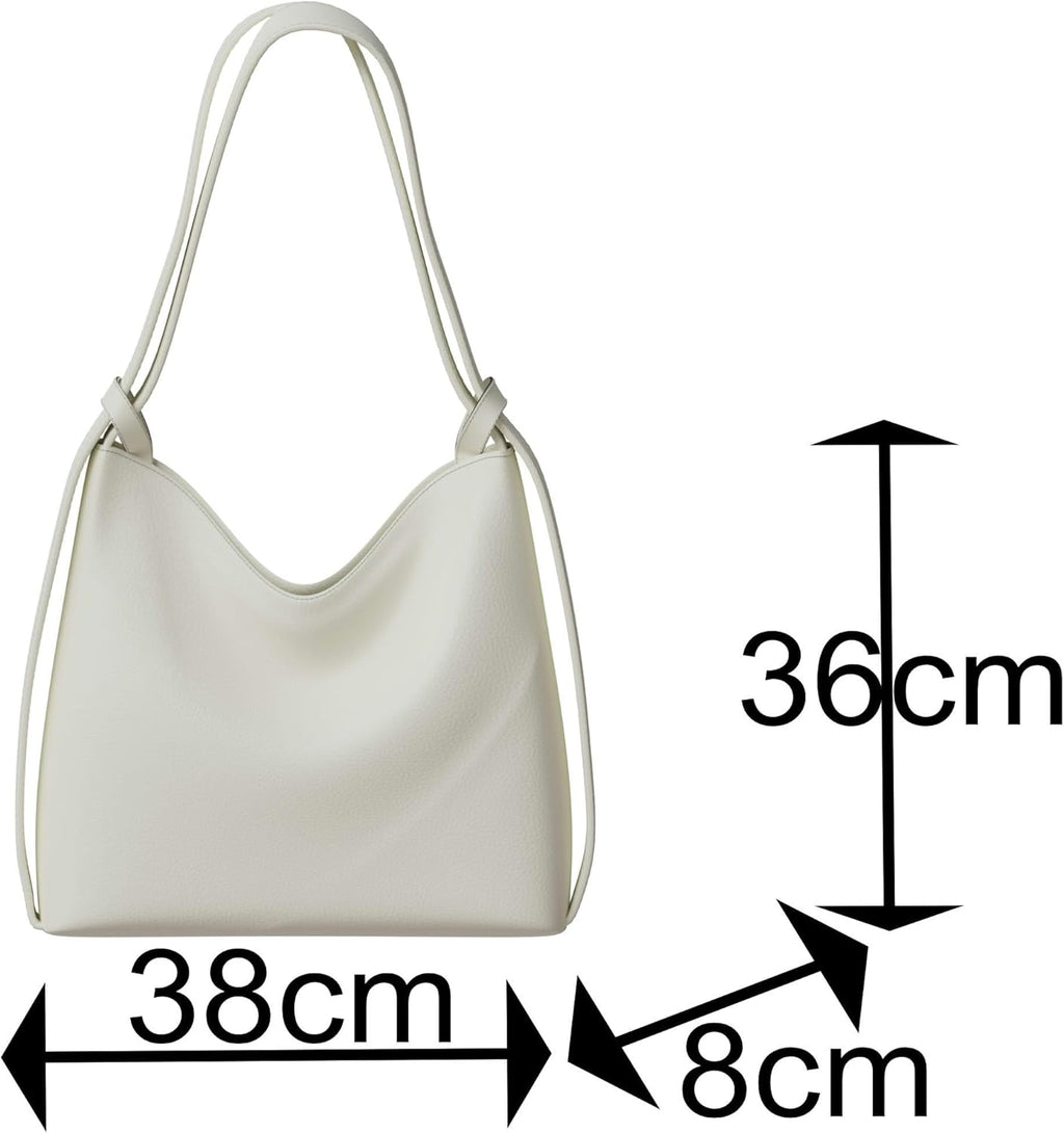 Octistart Schultertasche & Rucksack – Stilvolle Damen Tasche aus Veganleder - RAHFY