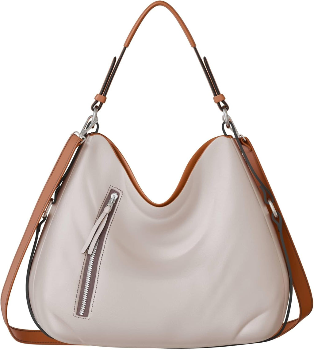 Octistart Hobo Handtasche – Elegante Damen Schultertasche aus Veganleder - RAHFY