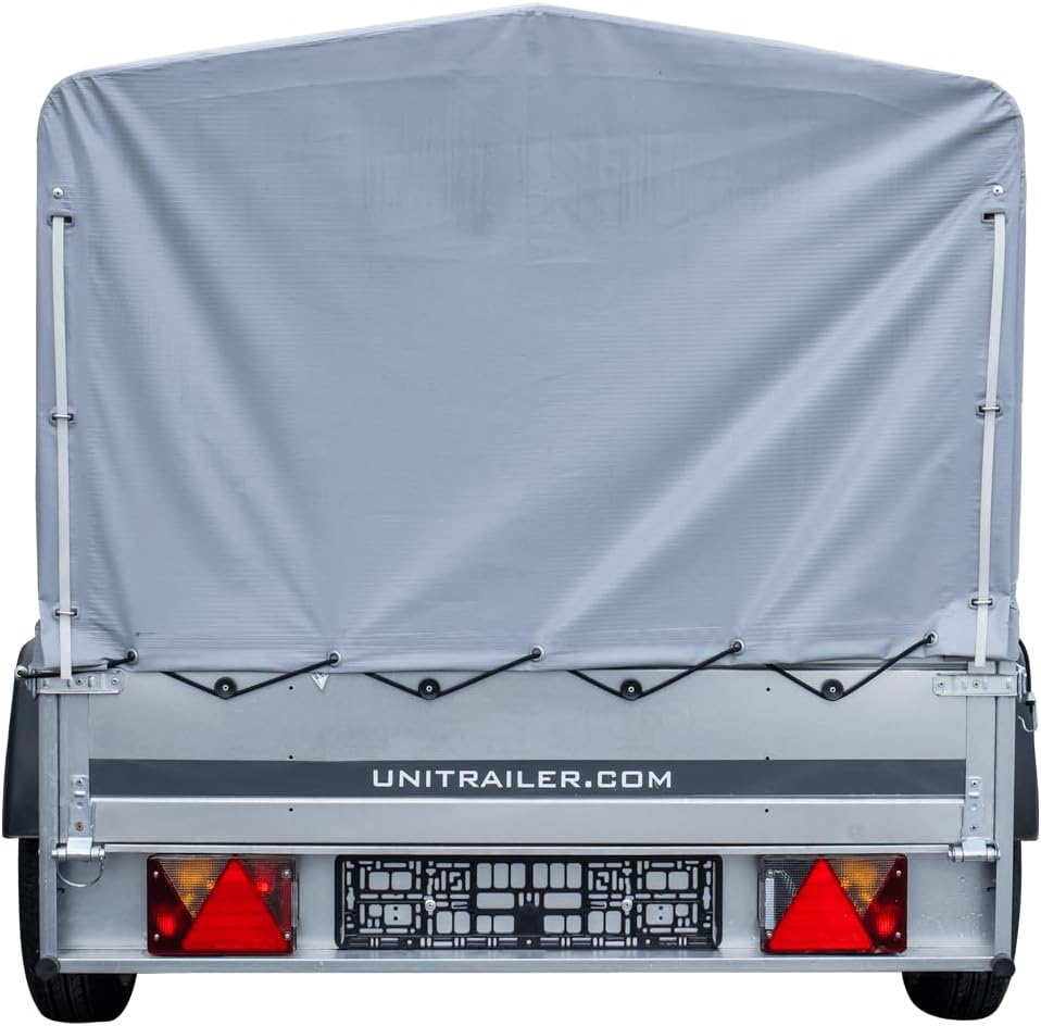 UNITRAILER PKW Anhänger – Kippbare Deichsel | Stahlwände, Siebdruckboden, sofort zugelassen & einsatzbereit - RAHFY