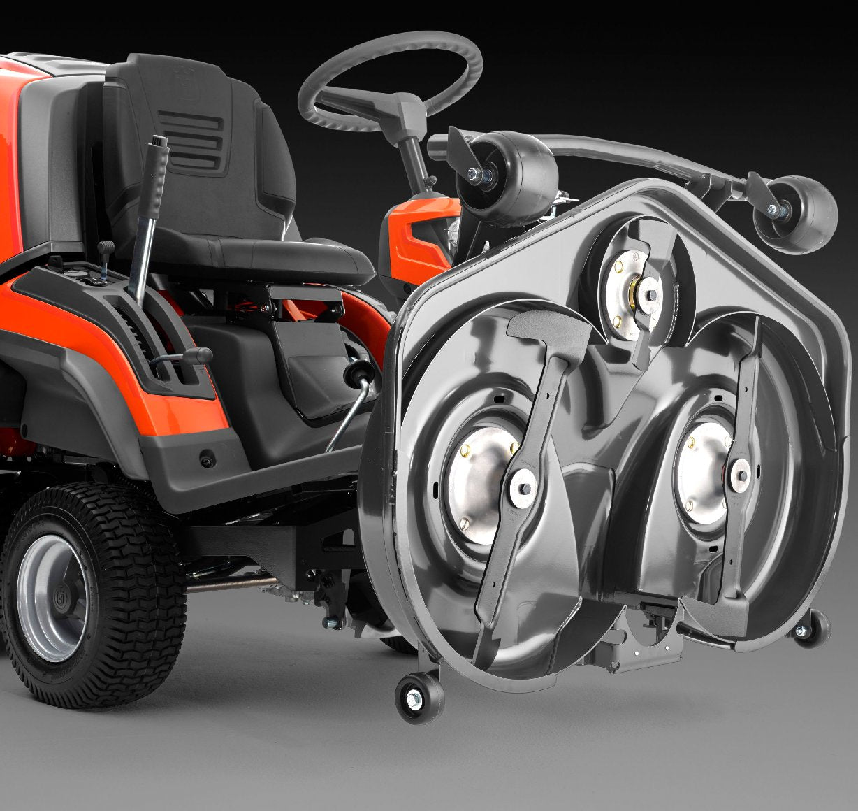 Husqvarna Profi Allrad-FrontmDher RC 320Ts AWD - GrundgerDt ohne MDhdeck - RAHFY