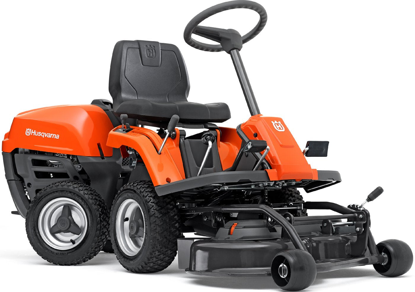Husqvarna FrontmDher R 112C mit MDhdeck Combi 85 - RAHFY