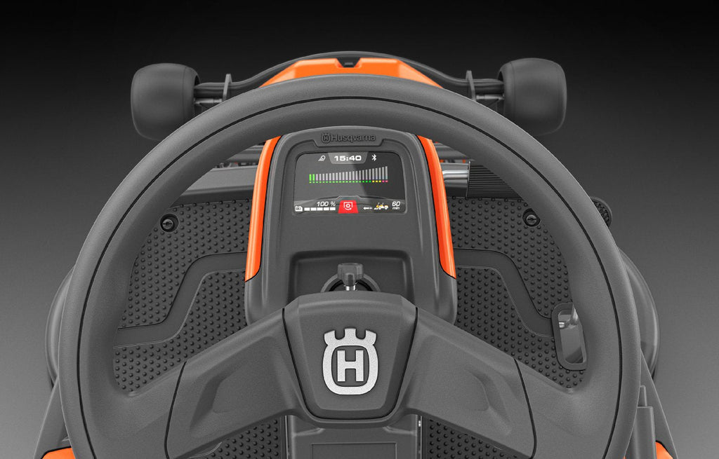 Husqvarna Akku-FrontmDher Rider 200iX - GrundgerDt ohne MDhdeck - RAHFY