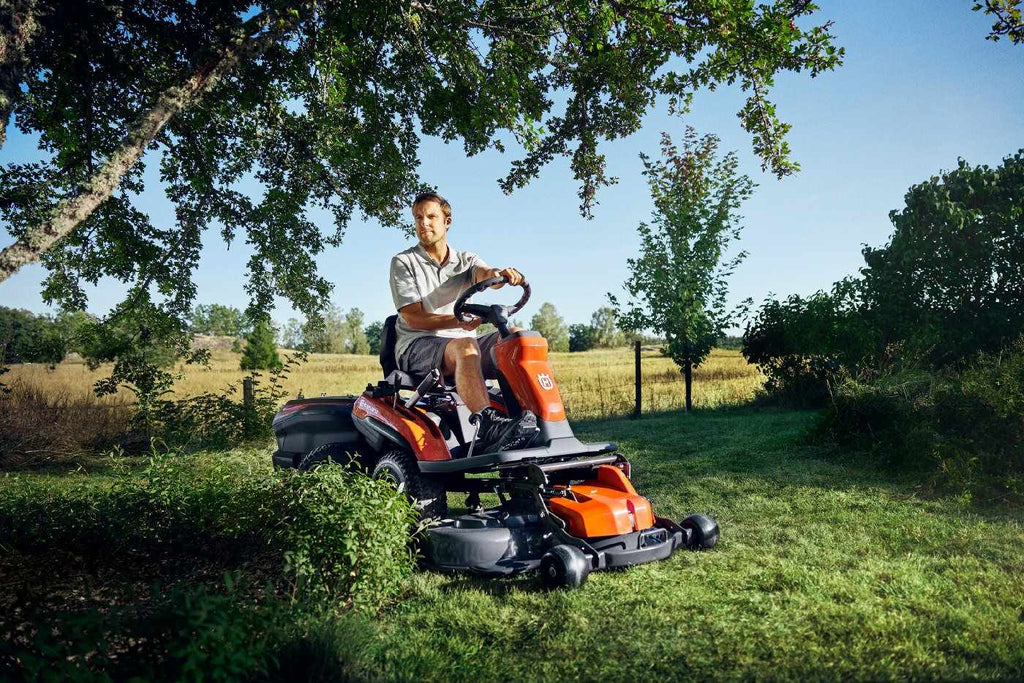 Husqvarna Akku-FrontmDher Rider 200iX - GrundgerDt ohne MDhdeck - RAHFY